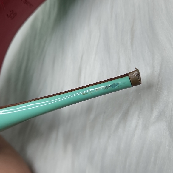 Price Firm! Christian Louboutin Pigalle Follies 38 Tiffany Blue - Picture 7 of 8